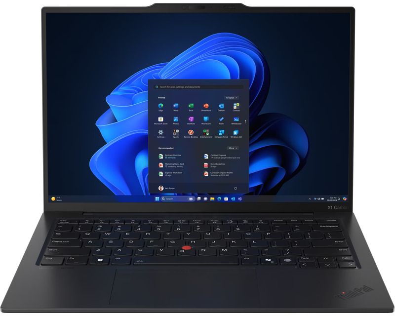 Laptop Lenovo ThinkPad X1 Carbon Gen 13 Aura Edition 21NX0064RI, 14 inch 2880 x 1800 Touchscreen, Intel 265U (12 C / 14 T, 2.1 GHz - 5.3 GHz, 12 MB cache, 15 W), 64 GB LPDDR5X, 1 TB SSD, Intel Graphics, Windows 11 Pro