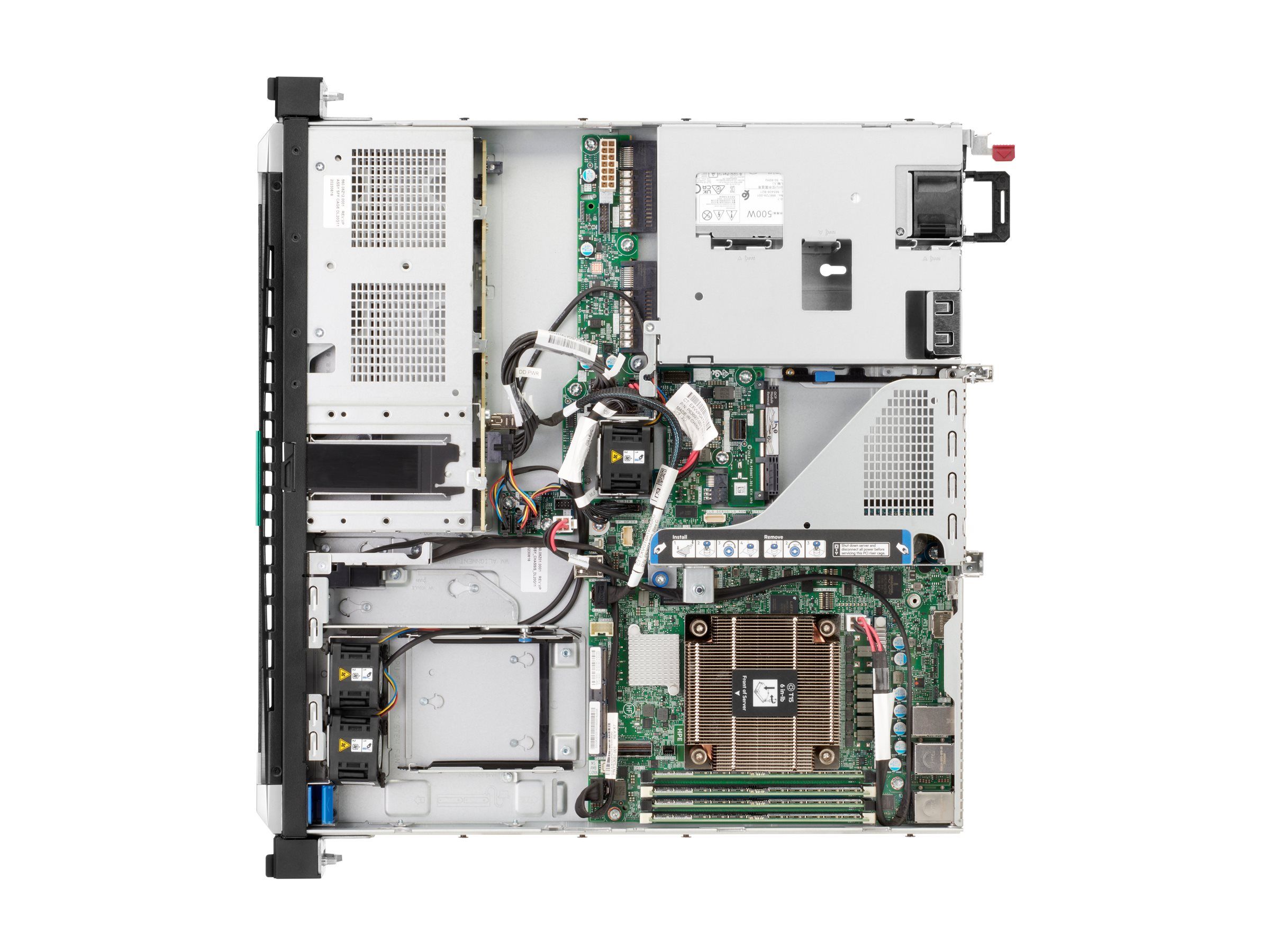HPE ProLiant DL20 Gen11 6325P 3.5GHz 4c 1P 1x32GB-U 4SFF 2x480GB SSD 1x1000W PS EU Server_3