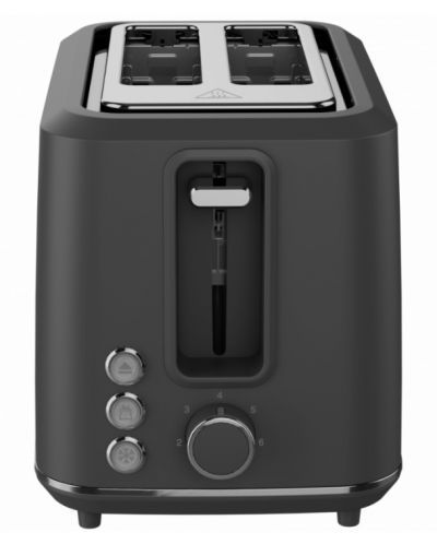 Electric Toaster, Grey, 220-240V, 50-60Hz, 920-1080W, 2 slots, 3 modes, 7 browning levels_1