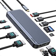 Docking Station USB C/A  3x4K  for Laptops_3