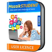 Mozaik STUDENT license for all platform, for one student, 1 year_1