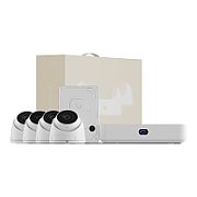 Ubiquiti UniFi UNVR-Instant-KIT-EU Compact Protect NVR Kit, includes (1) UniFi Protect NVR Instant with (4) G5 Turret Ultra cameras and (1) 1TB HDD, delivering an all-in-one solution for fast and effortless setup_1