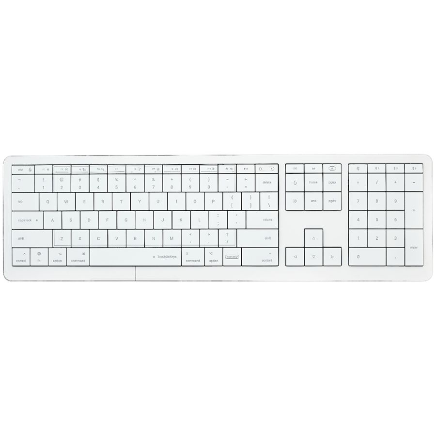 CLEVETURA CLVX 1 Touch-On-Keys AI Wireless Keyboard, ANSI US Mac layout, Scissor Switches, Aluminum Chassis, Interactive RGB, Mac/iPad/AppleTV/PC support_5