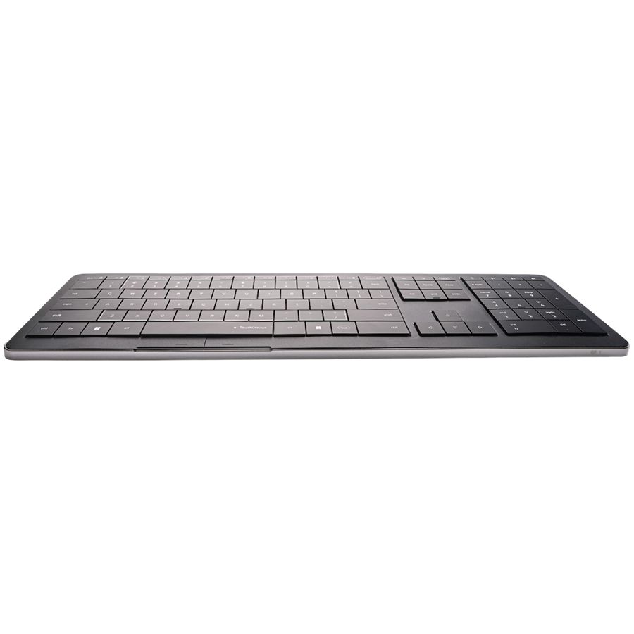 CLEVETURA CLVX 1 Touch-On-Keys AI Wireless Keyboard, ANSI US Windows Layout, Scissor Switches, Aluminum Chassis, Interactive RGB, Windows/Linux/MacOS support_2