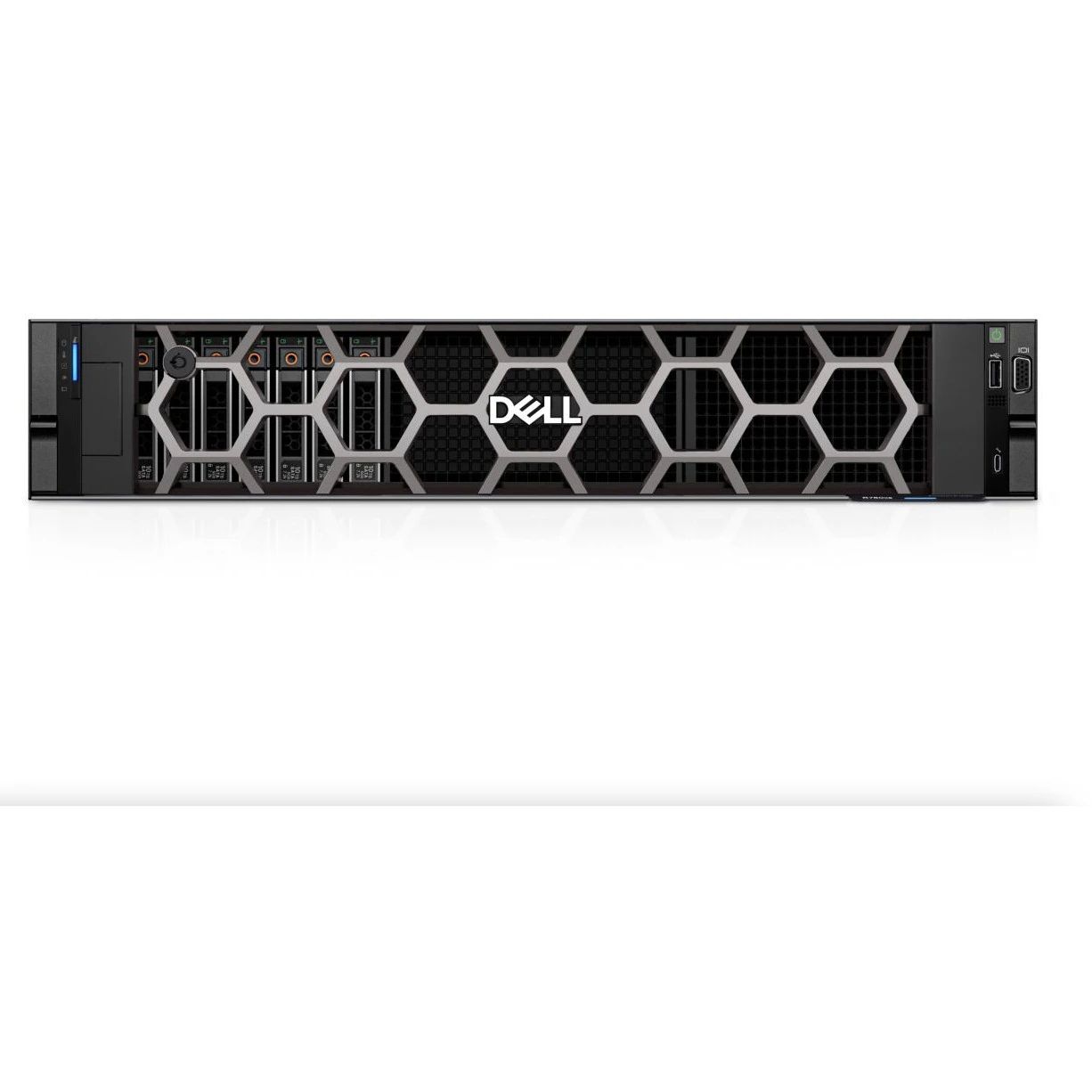 Server Dell PowerEdge R760xs, Xeon Silver 4510, 32GB DDR5, PERC H755, 2×480GB SSD + 4×8TB HDD, PSU Redundante 700W_12