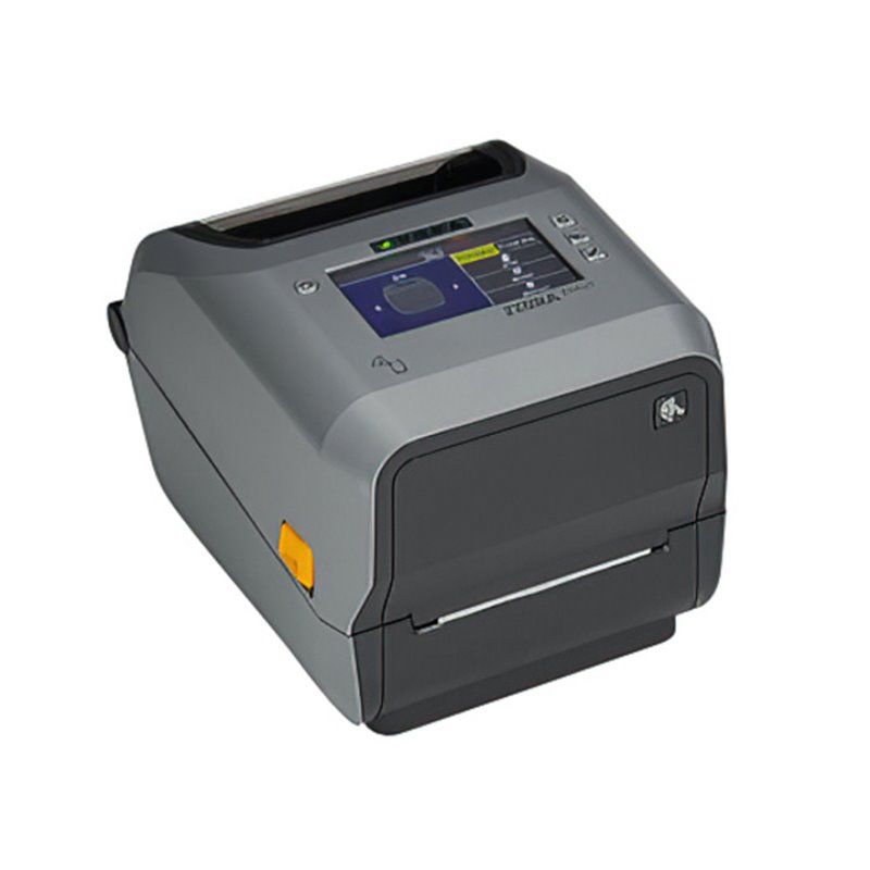 Zebra ZD621d, 8 dots/mm (203 dpi), cutter, linerless, disp., RTC, USB, USB Host, RS232, BT, Ethernet, Wi-Fi, grey_3