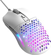 Mouse Gaming Model O Eternal, 12000 DPI, 55g, 6 butoane, Alb Mat_2