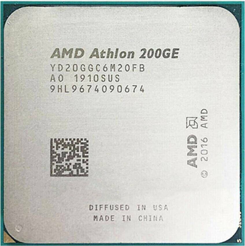 CPU AMD Athlon 200GE/AM4/ MPK bulk/ incl. cooler with near silent cooler & Radeon Vega Graphics_1