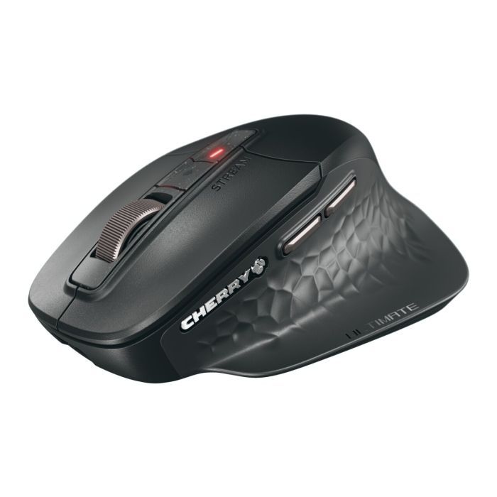 CHERRY Mouse STREAM MOUSE ULTIMATE WL AES silent black BT 7 Tasten und Scrollrad_3