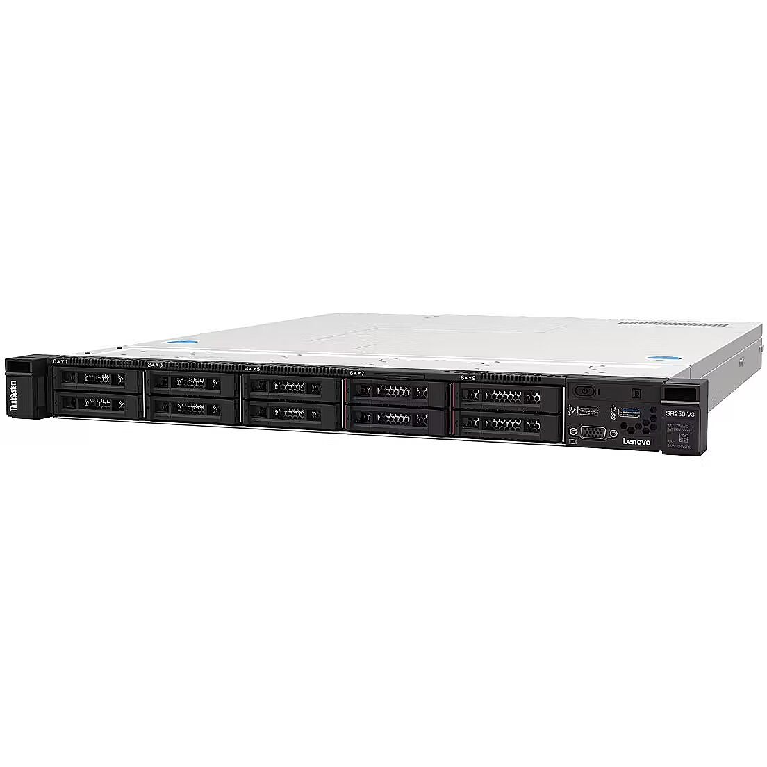 Lenovo ThinkSystem SR250 V3 1xIntel Xeon 6353P 8C 2.7GHz 65W 1x32GB 2Rx8 2x960GB SSD SW RD 1x800W