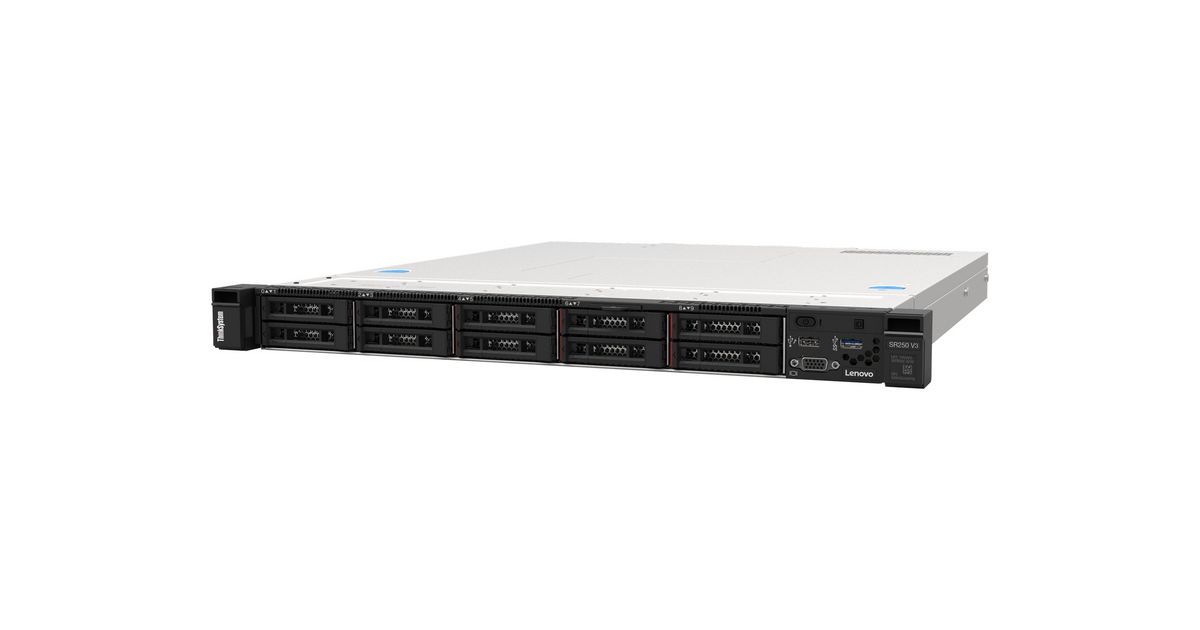 Lenovo ThinkSystem SR250 V3 1xIntel Xeon 6353P 8C 2.7GHz 65W 1x32GB 2Rx8 2x960GB SSD SW RD 1x800W_2