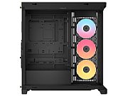 Frame 4500X LX-R RGB, Mid Tower, cu 3 ventilatoare incluse 120mm LX-R RGB,  Negru_3