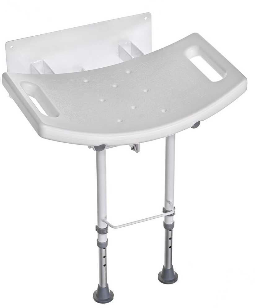 Krzesło prysznicowe składane przyścienne_1