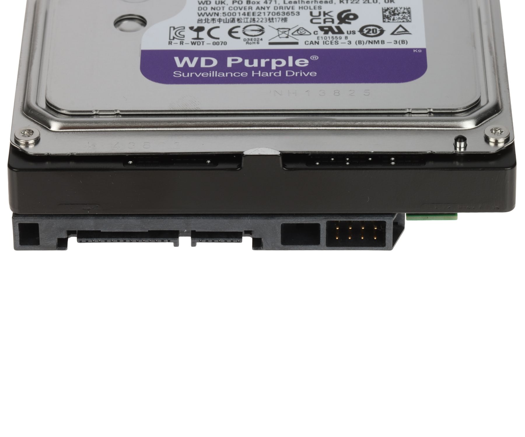 HDD Video Surveillance WD Purple 4TB CMR, 3.5'', 256MB, SATA, TBW: 180_3