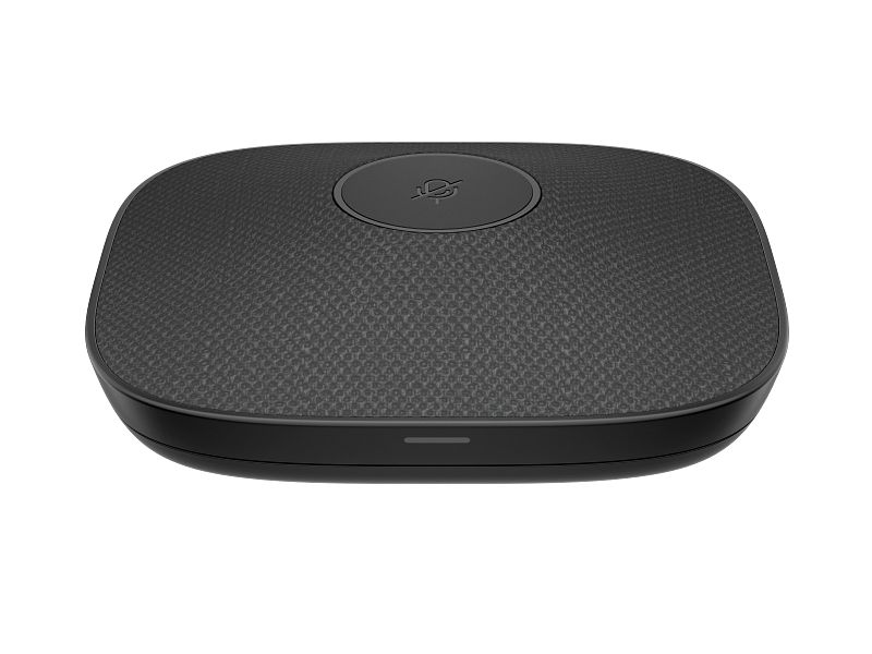 HP Poly Studio A2 Microfon de Masă Negru cu Placă de Montare și Cablu I/O_2