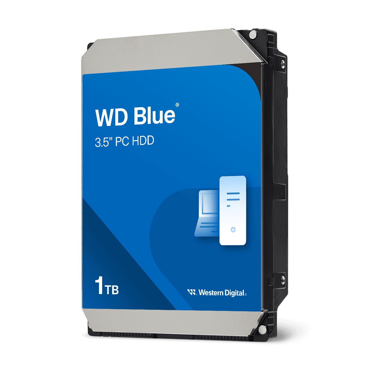 HDD Desktop WD Blue 4TB CMR, 3.5'', 128MB, 5400 RPM, SATA_2