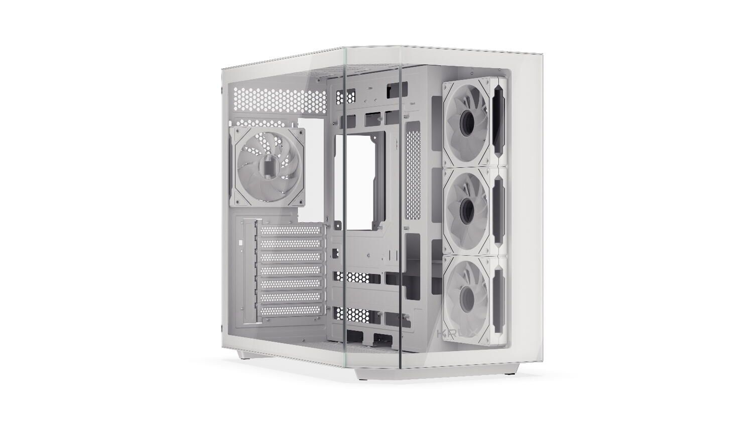 Empero, MiddleTower, ATX, cu 4 ventilatoare incluse 120 mm ARGB PWM, Alb_4