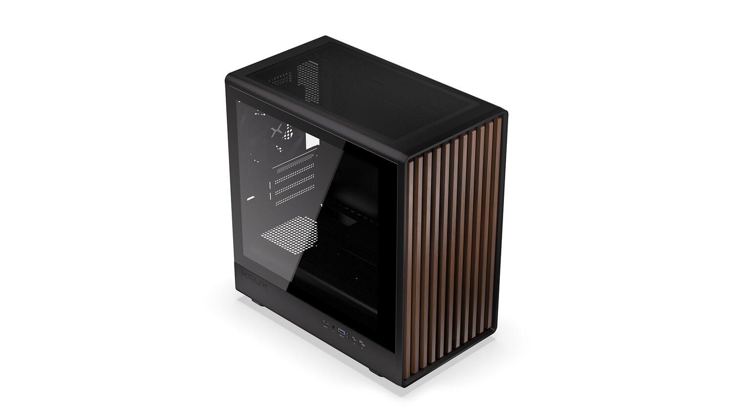 Helio, MiniTower, cu 1 ventilator inclus 120 mm PWM, Negru_2