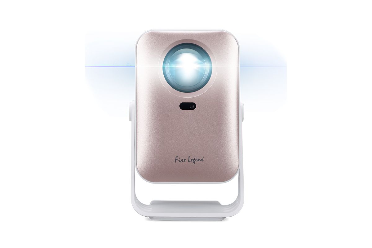 Videoproiector AOPEN Fire Legend QH31s, LCD, 720p, 150 ANSI, LED, HDMI, Boxe, Roz