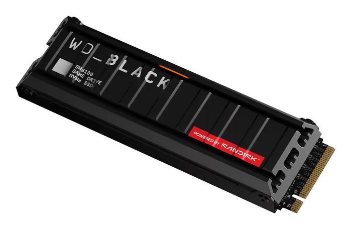 SSD WD_BLACK SN8100 HeatSink 8TB M.2 2280 PCIe Gen5 x4 NVMe, Read/Write: 14900/13200 MBps, IOPS 2200K/2400K, TBW: 4800, powered by SanDisk_1