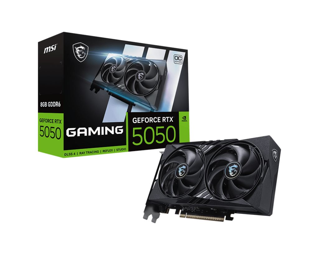 GeForce RTX 5050 8G GAMING OC, GDDR6, 128-bit, Negru V538-001R_5