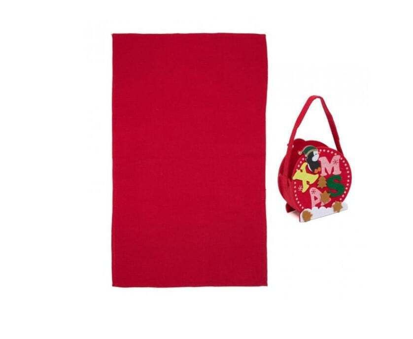 Prosop de bucatarie cu gentuta Red_2