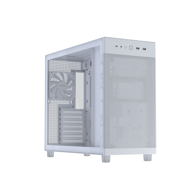 Carcasă ASUS PRIME AP303 TG White, ATX_1