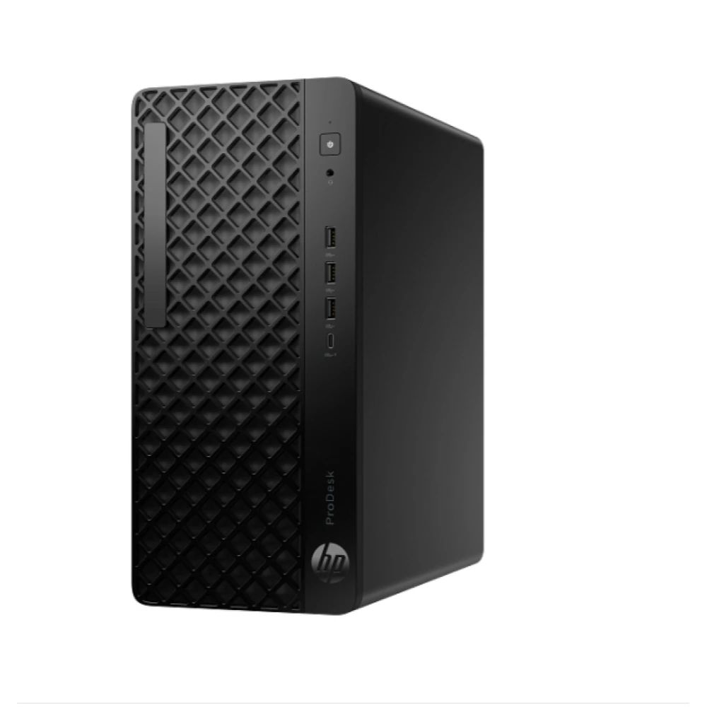 Desktop HP ProDesk 4 G1i Tower, Intel Core Ultra 5 225 10-Core (3.3GHz, up to 4.9GHz, 20MB), video integrat Intel UHD Graphics, RAM 16GB DDR5 5600MHz (2x8GB), SSD 512GB M.2 2280 PCIe NVMe , no ODD, LAN 10/100/1000, Intel AX211 Wi-Fi 6E + Bluetooth 5.3, porturi: 3x USB Type-A 10Gbps/ 2x USB Type-A_3