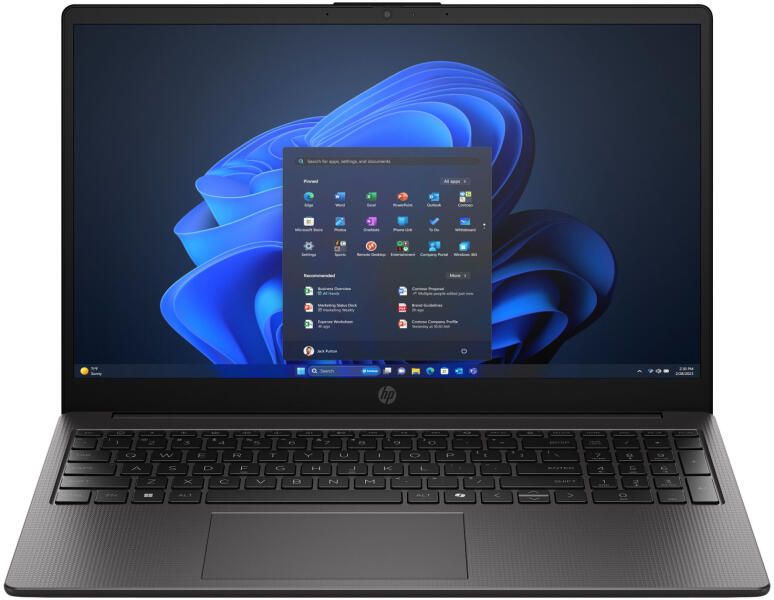 Laptop HP 250R G10, 15.6 inch FHD (1920x1080) Anti-Glare LED SVA Narrow Bazel uslim 250 nits, Intel Core 3-100U 6-Core (1.2GHz, up to 4.7GHz, 10MB), video integrat Intel Graphics, RAM 8GB DDR4 3200MHz (1x8GB), SSD 512GB PCIe NVMe, no ODD, Boxe stereo integrate, Webcam HD, WLAN Realtek 8852BE-VT_2