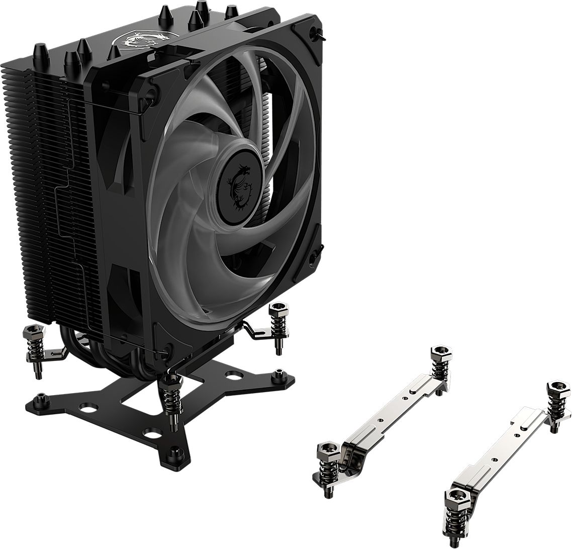 MSI MAG COREFROZR AA13 Global ARGB Gen2 Fan W/GREASE/HEAT PIPE-4_3