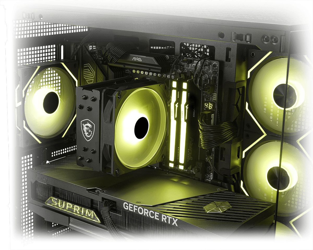 MSI MAG COREFROZR AA13 WHITE Global ARGB Gen2 Fan W/GREASE/HEAT PIPE-4_3