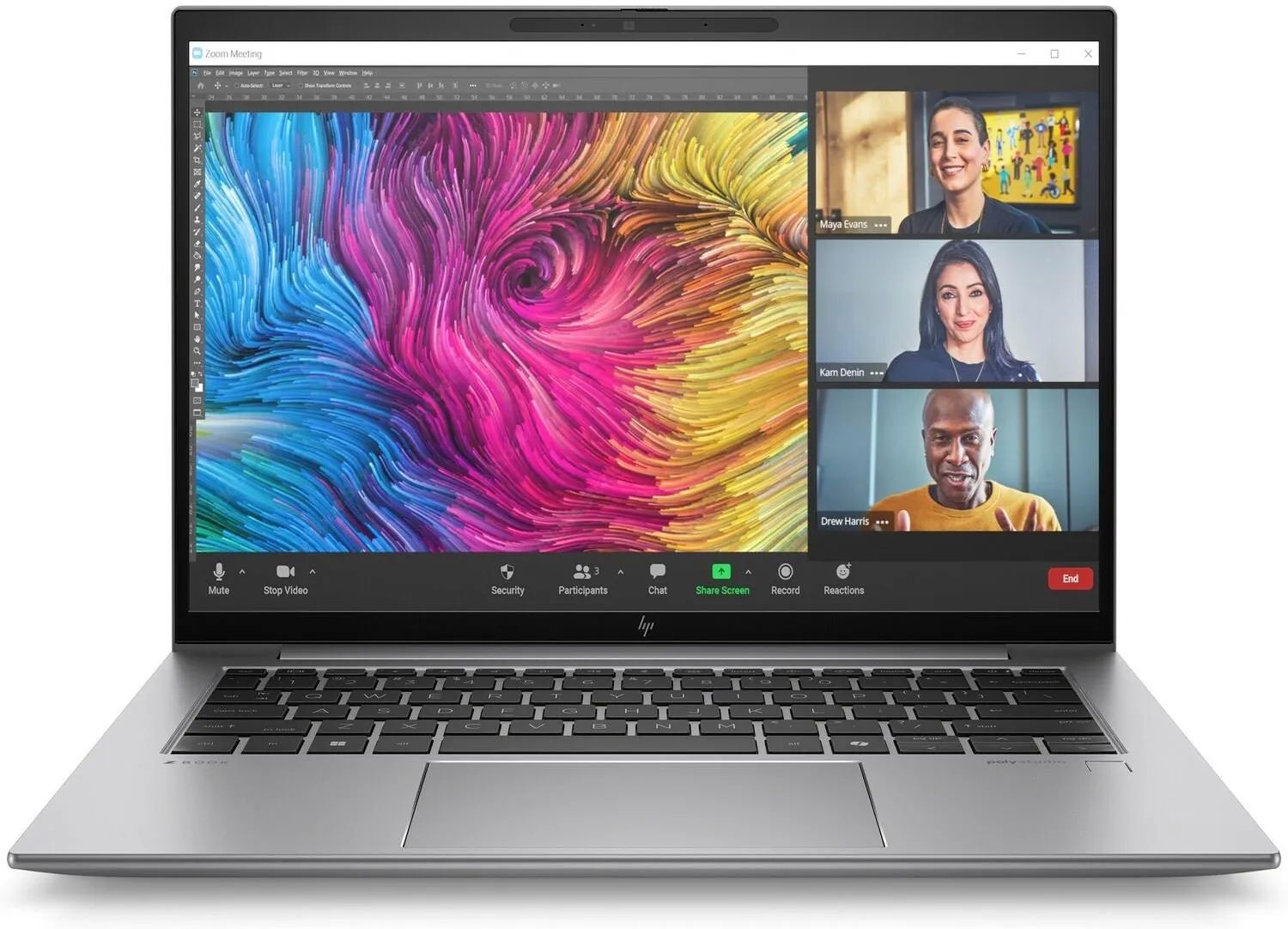 HP ZBook Firefly G11 Intel Core Ultra 7 165U Mobile workstation 35.6 cm (14 ) WUXGA 32 GB DDR5-SDRAM 1 TB SSD Wi-Fi 6E (802.11ax) Windows 11 Pro AI PC Grey_2