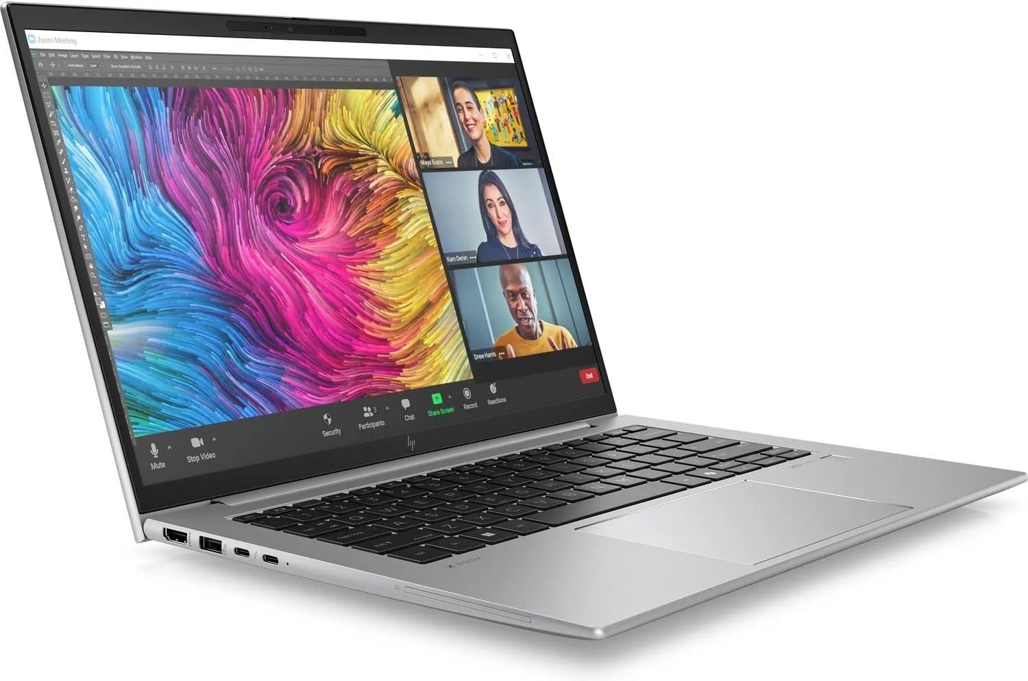 HP ZBook Firefly G11 Intel Core Ultra 7 165U Mobile workstation 35.6 cm (14 ) WUXGA 32 GB DDR5-SDRAM 1 TB SSD Wi-Fi 6E (802.11ax) Windows 11 Pro AI PC Grey_5