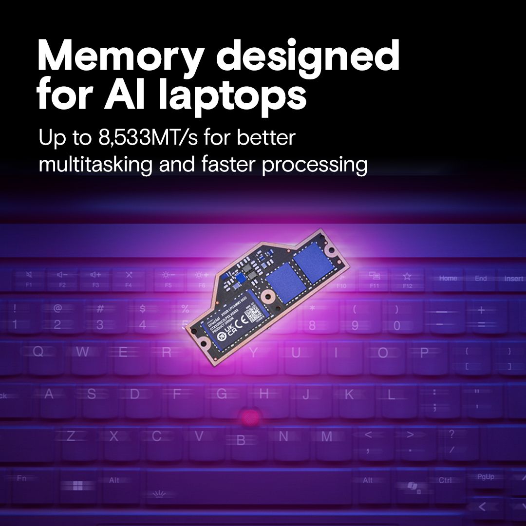 Modul de memorie Crucial CT32G75C2LP5X 32 GB 1 x 32 GB LPDDR5X 7500 MT/s_3