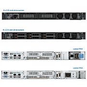 Dell PowerEdge R260 Rack Server,Intel Xeon 6 Performance 6325P 3.5G(4C/8T),16GB 5600MT/s UDIMM,480GB SSD SATA RI(6x2.5