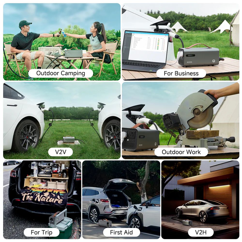 Dispozitiv de descărcare V2L pentru stația de încărcare Tesla 3/Y/X/S V2H_4