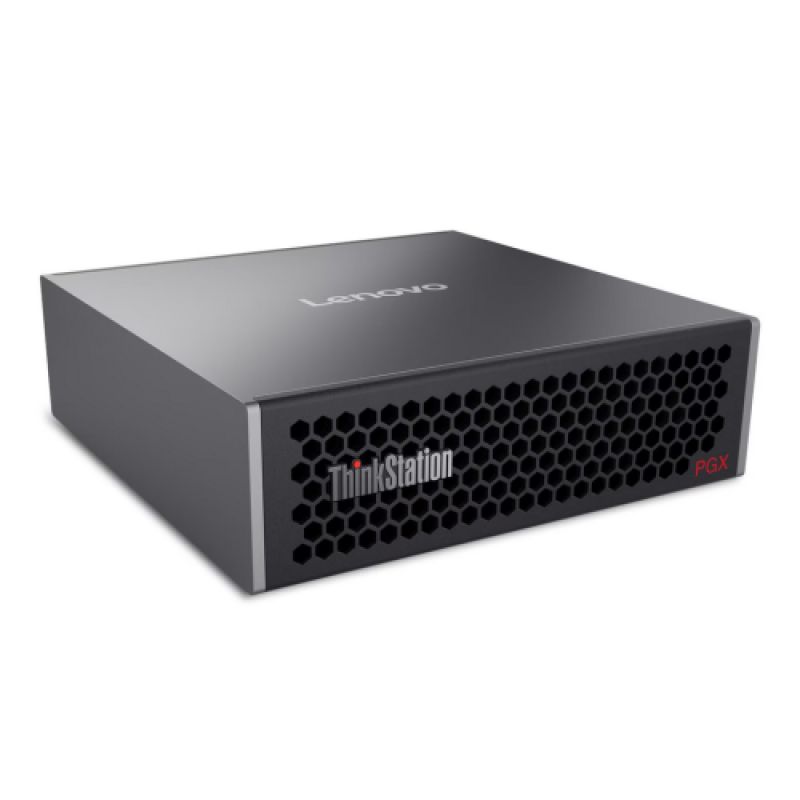 Laptop ThinkStation PGX; ; Built into NVIDIA® GB10 Grace Blackwell Superchip, 20 core Arm, 10x Cortex-X925 + 10x Cortex-A725; Video NVIDIA® Blackwell Architecture, Built into NVIDIA GB10 Grace Blackwell Superchip; RAM 1x 128GB LPDDR5x, 256-bit, Unified System Memory; 1TB M.2 NVME SSD with_3