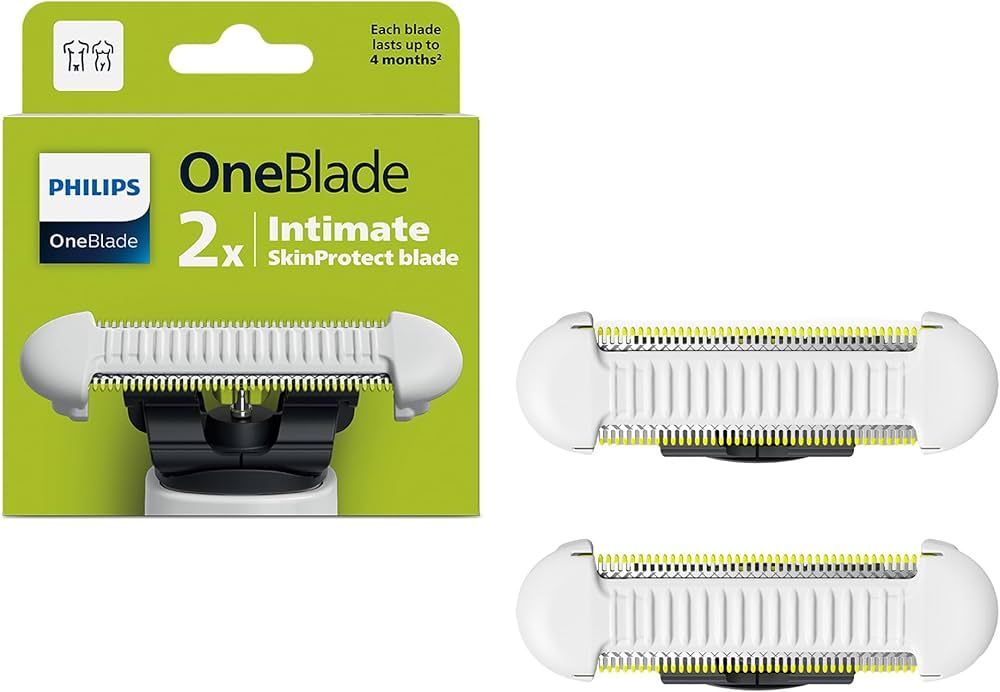 Lame de schimb PHILIPS OneBlade Intimate, unisex, 2 bucăți_1