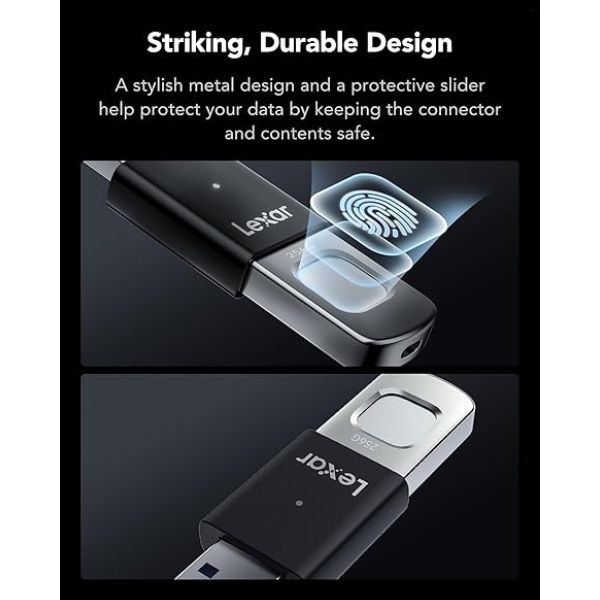 Lexar JumpDrive LJDF35P256G-RNBNG unitate flash USB 256 GB USB Tip A 3.2 Gen 1 (3.1 Gen 1) Negru, Argintiu_3