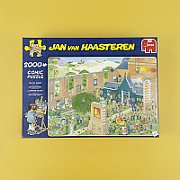 Jumbo Jan van Haasteren Der Kunstmarkt 2000 Teile Puzzle (20023)_2