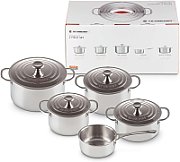Le Creuset 3-Ply 3Ply Plus Pot Set 5-piece 5piece Stainless Steel (96605300000000)_3