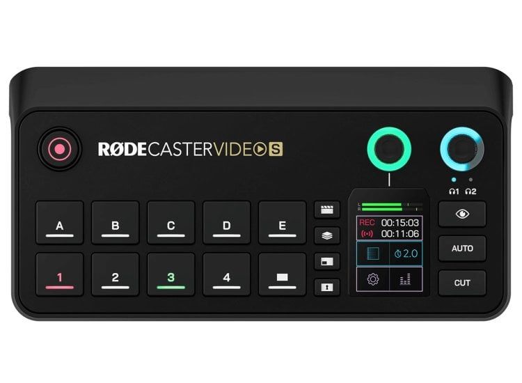 RODECaster Video S - video and audio production console  black_2