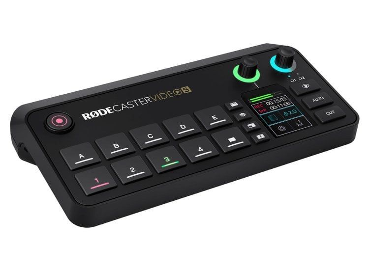 RODECaster Video S - video and audio production console  black_3