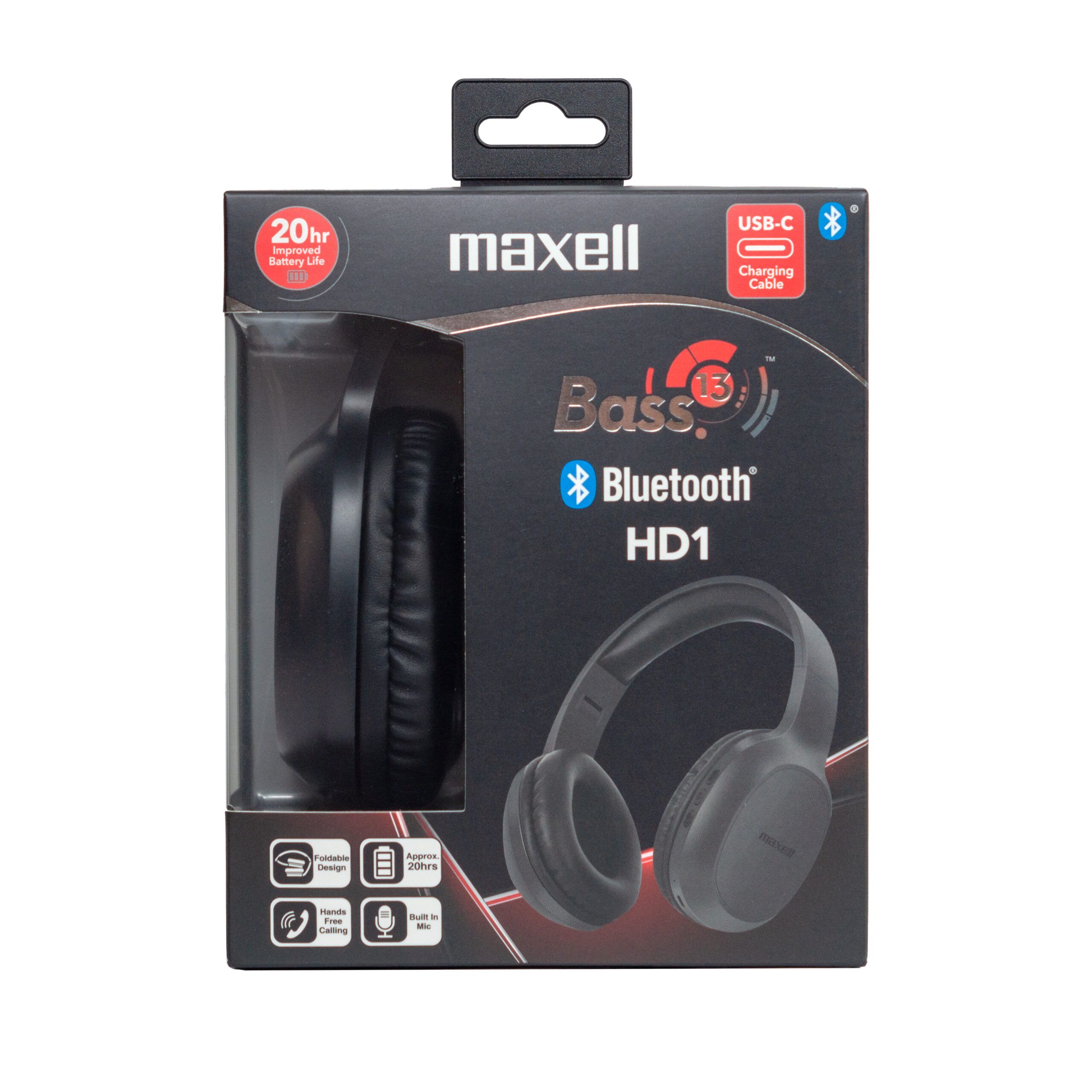 MAXELL Wireless Bluetooth Earbuds BASS-13 BT EP BLACK_3