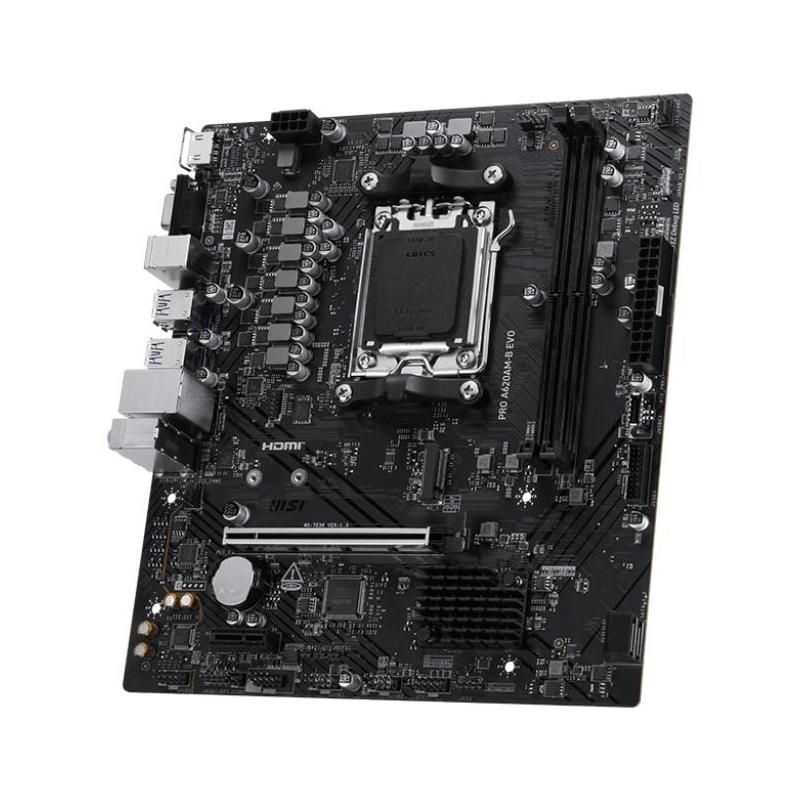 MSI PRO A620AM-B EVO motherboard AMD A620A Socket AM5 ATX_3