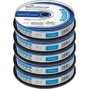 MediaRange BD-R 25GB, 6x speed, shiny silver, unprinted/blank, wide sputtered, Cake 25_1