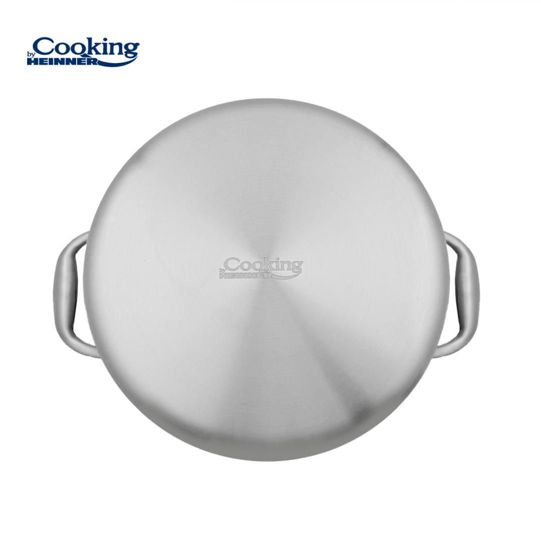 SEMIOALA INOX+CAPAC STICLA 20x10CM, 2.8L, ATOMIC3, COOKING BY HEINNER_4