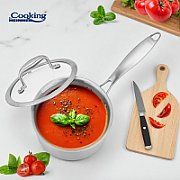 CASEROLA INOX+CAPAC STICLA 16x8.5CM,1.6L, ATOMIC3, COOKING BY HEINNER_3