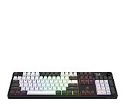 Tastatura wireless Hator Skyfall 100 Pro, interfata 2.4GHz, BT5.3, USB, polling rate 1000Hz, capacitate baterie 8000mAh, switch HATOR Aurum Vanila Silent linear, material tasta OMA, buton de control multimedia, sistem de anulare a zgomotului integrat, alb-negru_3