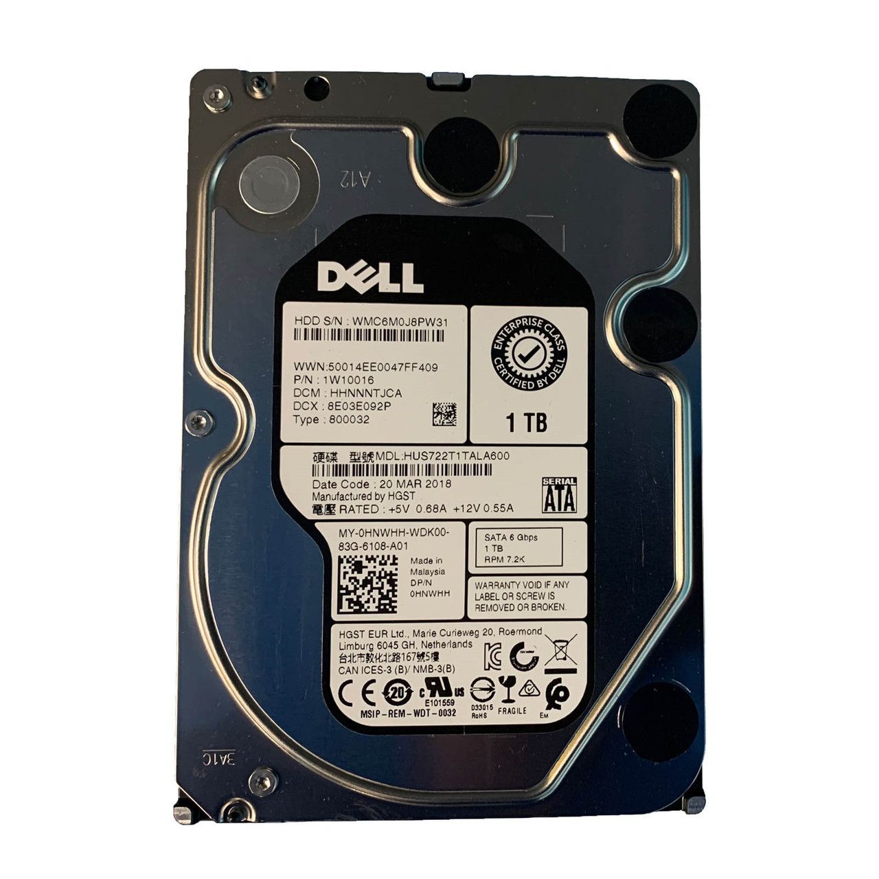 HDD server Dell (HGST) 1 TB 3.5